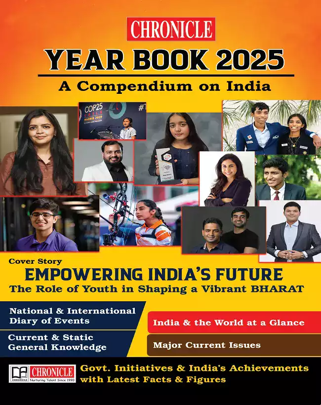 Chronicle Yearbook 2025 - best yearly current affairs book